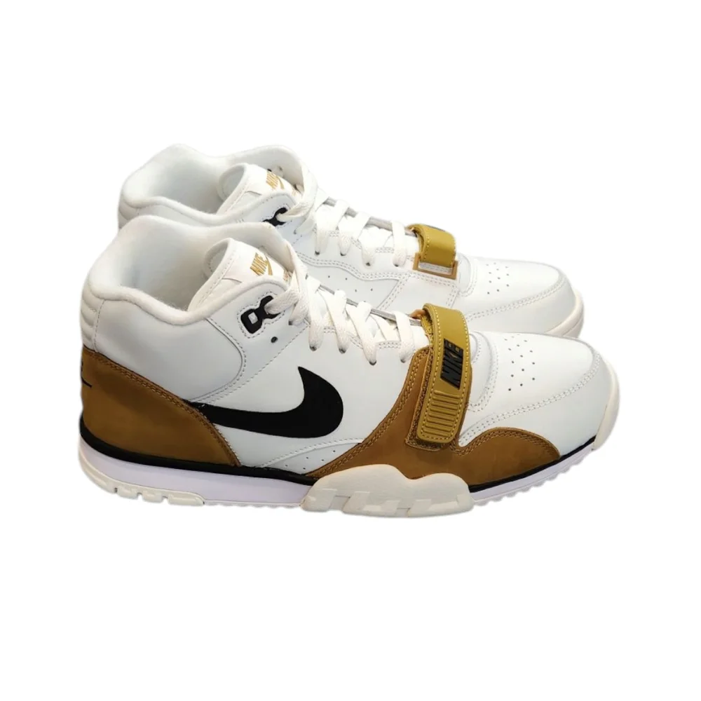 NEW Men's Nike Air‎ Trainer 1 White Wheat